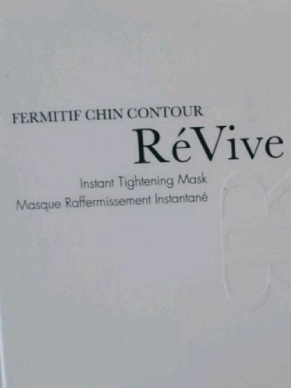 ONE SINGLE RéVive Instant Tightening Mask
